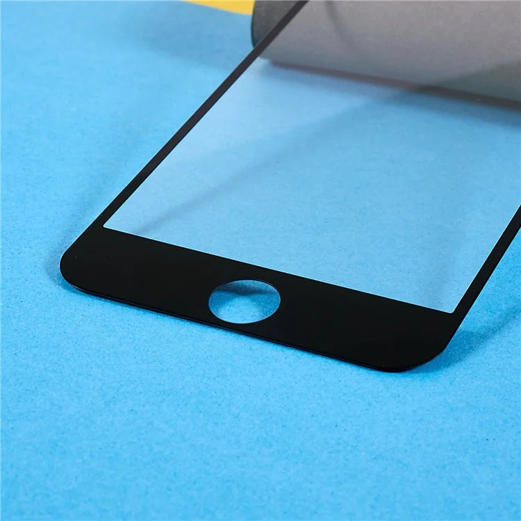 For iPhone SE (2020)/SE (2022)/iPhone 7/8 4.7 inch Anti-scratch 9D Full Cover Side Glue Tempered Glass Film Anti-explosion Silk Printing Screen Protector