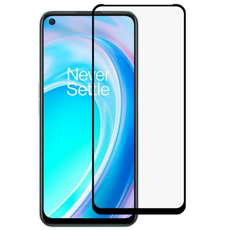For OnePlus Nord CE 2 Lite 5G 9D Full Cover Side Glue Tempered Glass Film Anti-Explosion Silk Printing Screen Protector