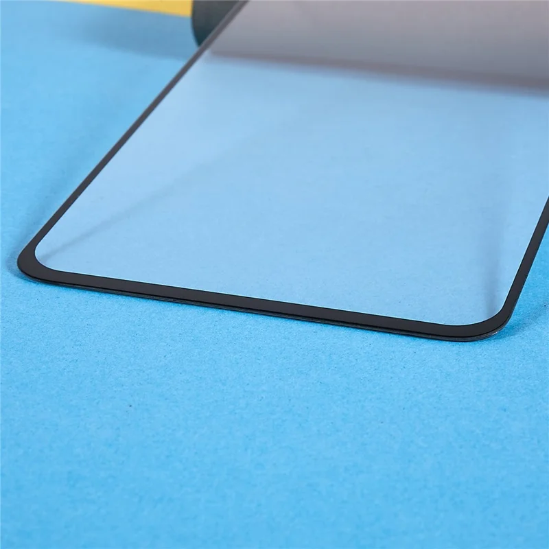 9D gehärtetes Glas-Display-Schutzfolie für Motorola Moto G22 / Moto E32s 4G, ultraklar, kratzfest, Seidenprint-Seitenklebung, vollständiger Displayschutz
