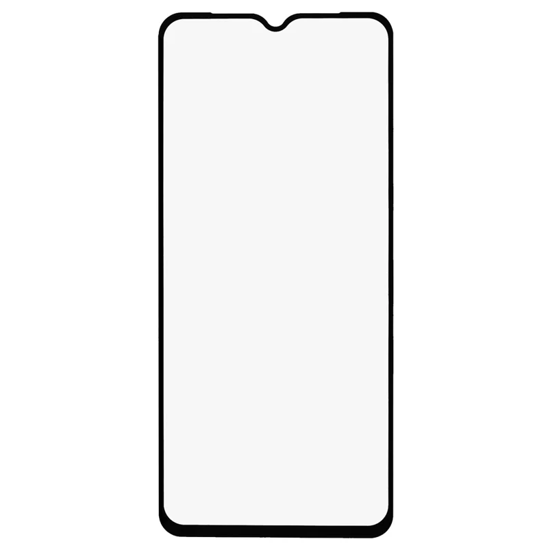 For Samsung Galaxy A03 (166.5mm) 9D Tempered Glass Film Side Glue Silk Printing Full Screen Protector