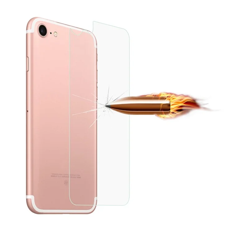 Film di Protezione Posteriore in Vetro Temperato da 0,3 mm Per Iphone SE (2020)/SE (2022)/8/7 4,7 Pollici (bordo Dritto)