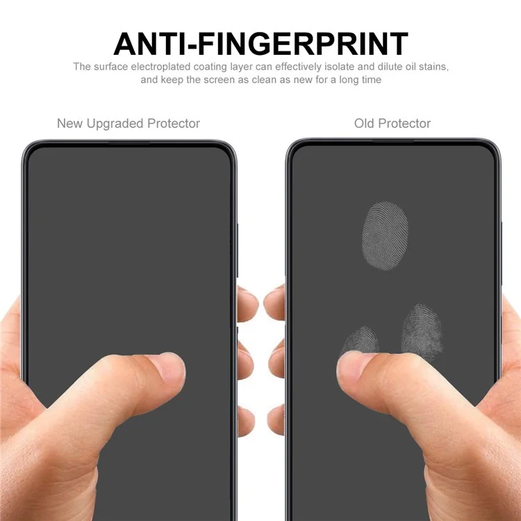 ENKAY HAT PRINCE For OnePlus Nord CE 2 Lite 5G 2Pcs/Pack Full Screen Protector 0.26mm 2.5D Arc Edge Full Glue 9H High Aluminium-silicon Glass Film