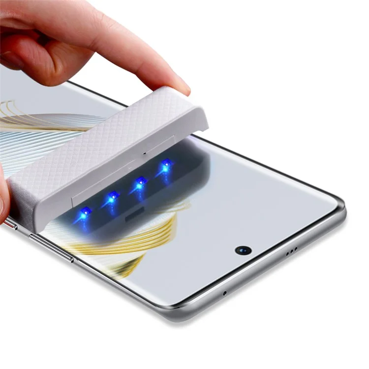 MOCOLO For Huawei nova 10 4G 3D Curved Edges Tempered Glass Film Full Glue UV Liquid Full Screen Protector