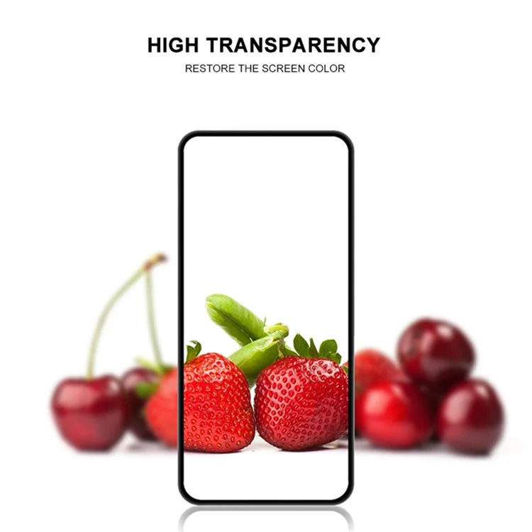 MOCOLO For Nothing Phone (1) 5G Tempered Glass Full Glue Silk Printing Full Screen Protector Secondary Strengthening HD Clear Film - Black