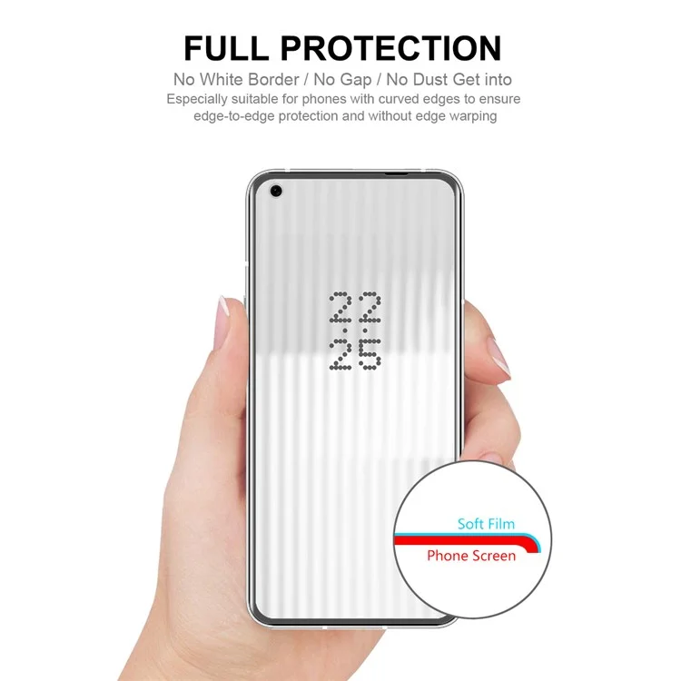 ENKAY HAT PRINCE 2Pcs / Pack for Nothing phone (1) 5G HD Soft TPE+PET+TPU Hydrogel Film Full Glue Transparent Anti-fingerprint Screen Protector