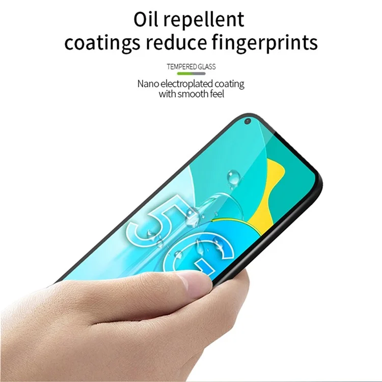 PINWUYO JK Серия закаленных стеклянных пленок-2 для Nothing phone (1) 5G Full Glue Full Cover Anti-explosion Screen Protector
