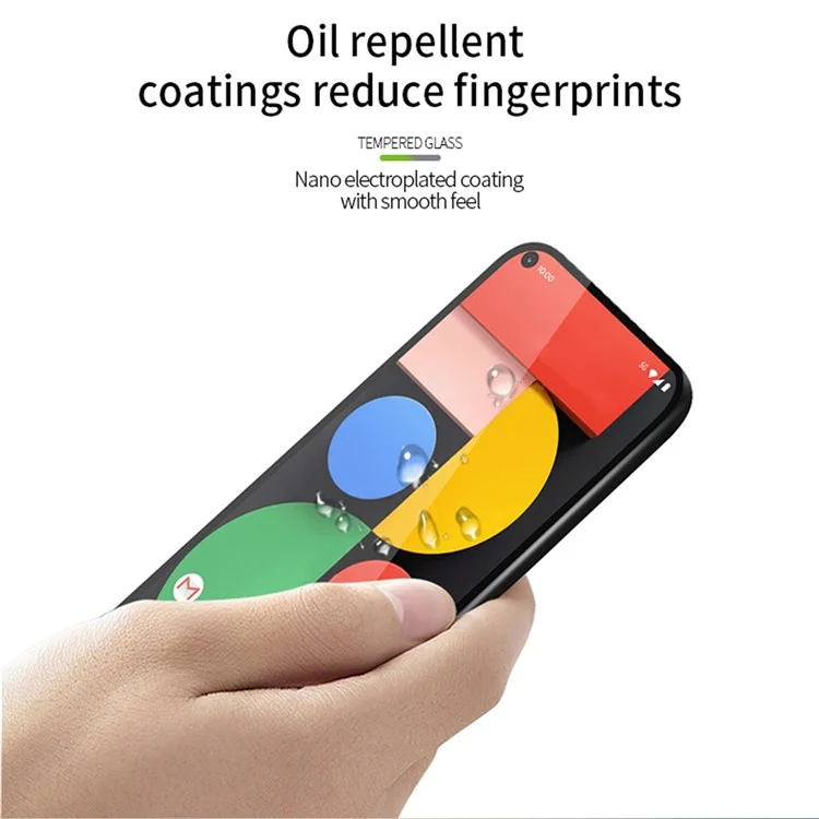 PINWUYO JK Tempered Glass Film Series-2 for Google Pixel 6a Full Glue HD Clear Explosion-proof Full Screen Protector