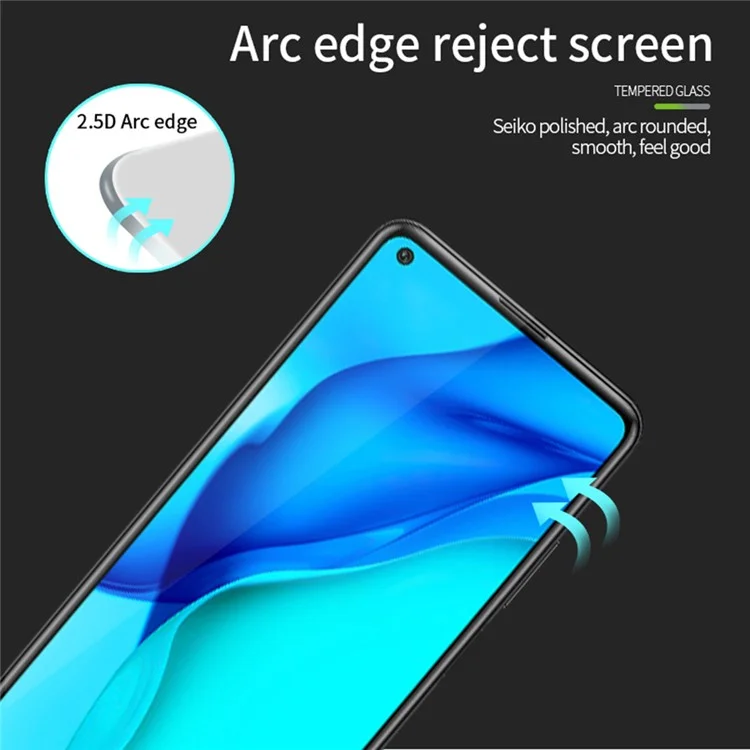 Pinwuyo JK Temped Glass Film Series-2 Per Asus Zenfone 9 5G Glue Full Anti-explosion HD Protettore a Schermo Intero Clear Clear