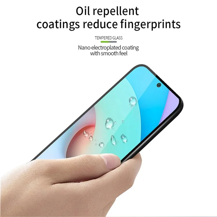 PINWUYO JK Tempered Glass Film Series-2 for Xiaomi 12T 5G / Redmi K50 Ultra 5G / 12T Pro 5G Anti-explosion Sensitive Touch Full Glue Full Screen Protector