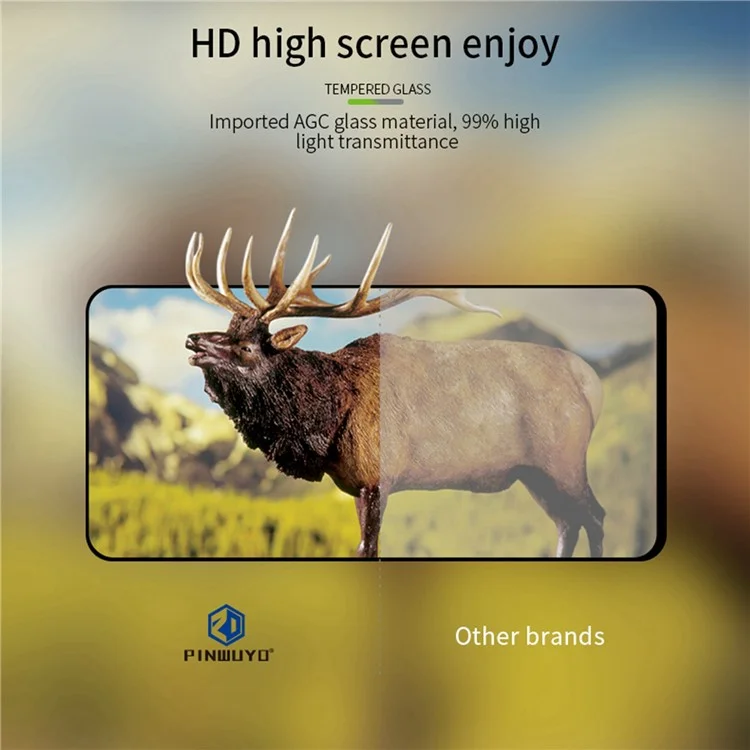 PINWUYO JK Tempered Glass Film Series-2 for Motorola Edge 30 Neo 5G Full Cover Anti-explosion HD Clarity Full Glue Screen Protector