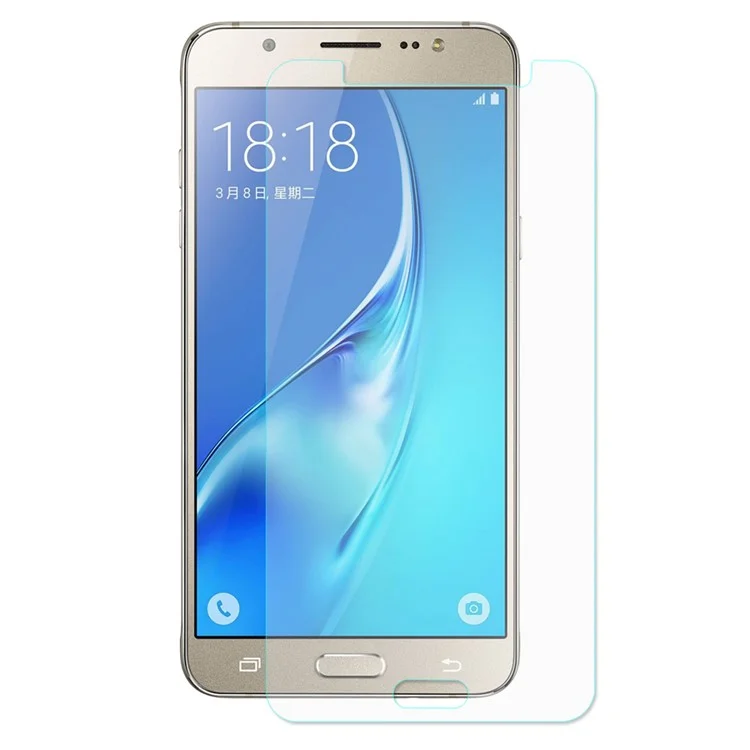 HAT PRINCE 0.26mm Tempered Glass Screen Protector for Samsung Galaxy J5 (2016) J510 (Arc Edge)