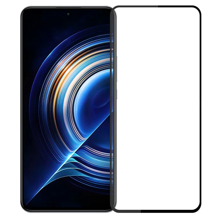 MOFI JK Tempered Glass Film Series-2 für Xiaomi Redmi Note 12 Pro+ 5G / Note 12 Pro Speed 5G / Poco X5 Pro 5G / 12 Pro 5G Full Glue Screen Protector, Full Covering High Aluminum-silicon Glass Film