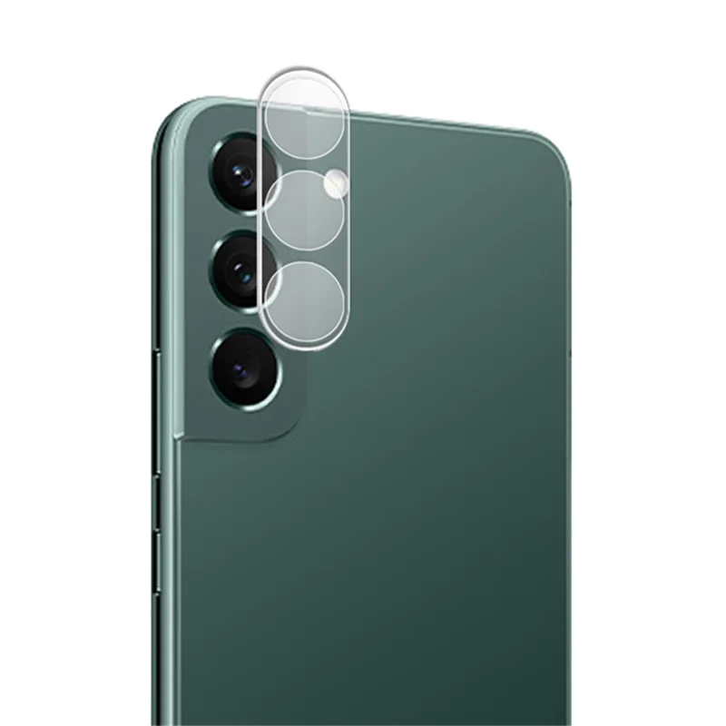 MOCOLO For Samsung Galaxy S23+ Camera Lens Protector, Silk Printing HD Tempered Glass Lens Protective Film - Transparent