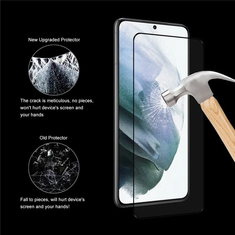 ENKAY HAT PRINCE per Samsung Galaxy S22+ 5G / S23+ 0,2 mm Full Glue 9H HD Pellicola in vetro temperato Anti-graffio Ultra-sottile Versione Unlock Screen Protector