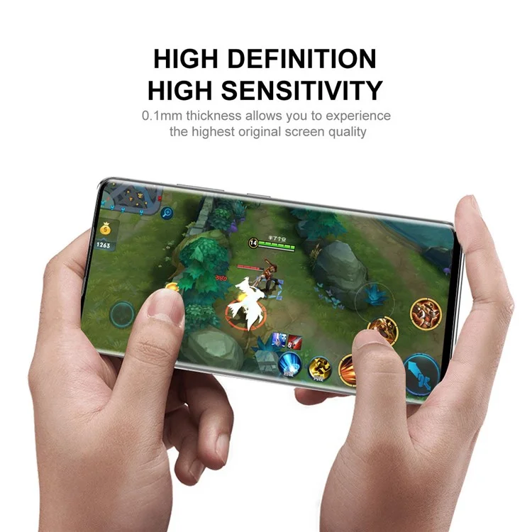 ENKAY HAT PRINCE 2PCS For Xiaomi Poco X3 NFC / Poco X3 Pro / Poco X3 Full Coverage Screen Protector TPE+PET+TPU Flexible Hydrogel Film (Full Glue)