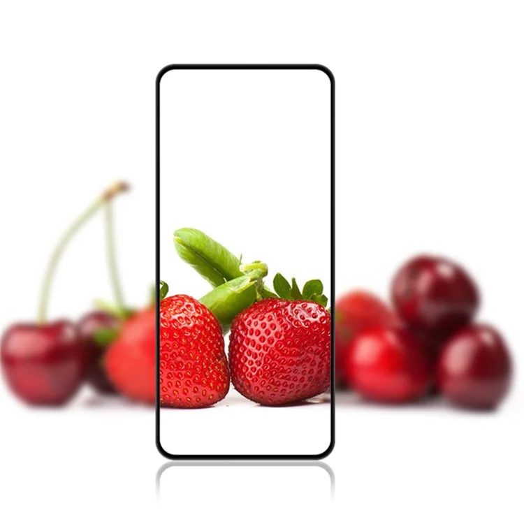 MOCOLO Per Xiaomi Poco F5 Pro 5G / Redmi K60 Pro 5G / K60 5G Silk Printing Tempered Glass Film Secondary Hardening Full Glue Screen Protector - Nero