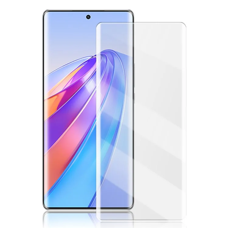MOCOLO Película de vidrio templado 3D curvada para Honor X40 5G Protector de pantalla completa de líquido UV 