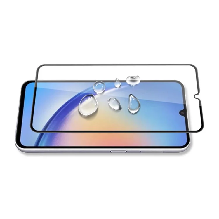 MOCOLO для Samsung Galaxy A34 5G HD Clear Tempered Glass Silk Printing Full Glue Full Screen Protector - Черный
