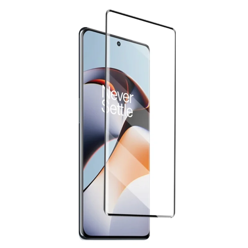 MOCOLO Screen Protector for OnePlus Ace 2 5G / 11R 5G Anti-explosion Full Glue 3D Curved Tempered Glass Film - Black