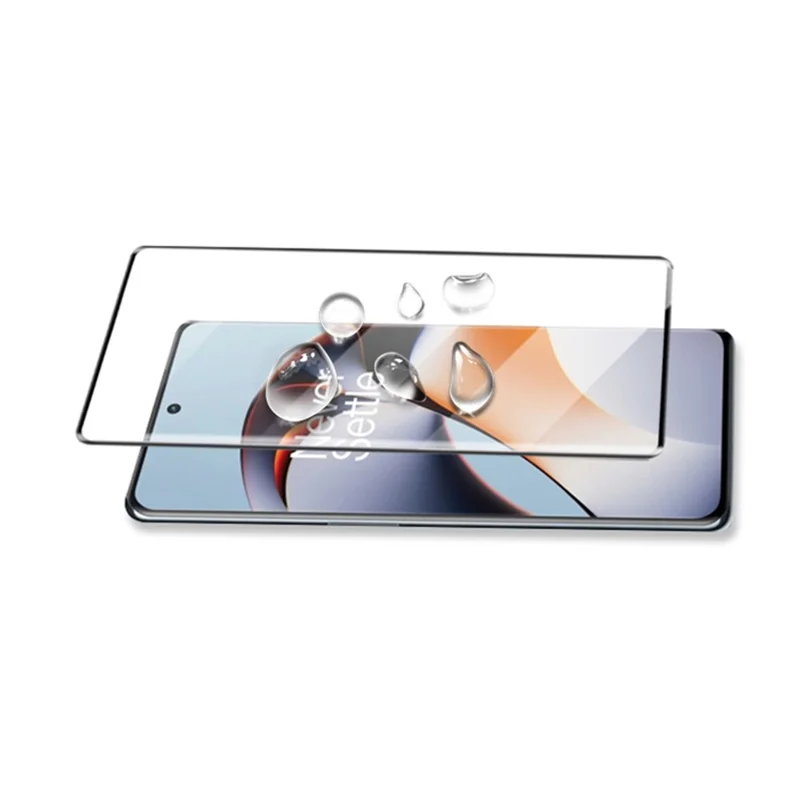 MOCOLO Screen Protector for OnePlus Ace 2 5G / 11R 5G Anti-explosion Full Glue 3D Curved Tempered Glass Film - Black
