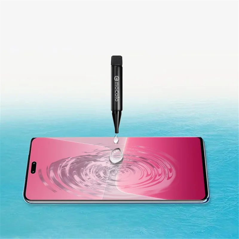 MOCOLO temperskærm til Xiaomi 13 Lite / Civi 2 5G UV-væske 3D buet HD fuldskærmsskærmværn