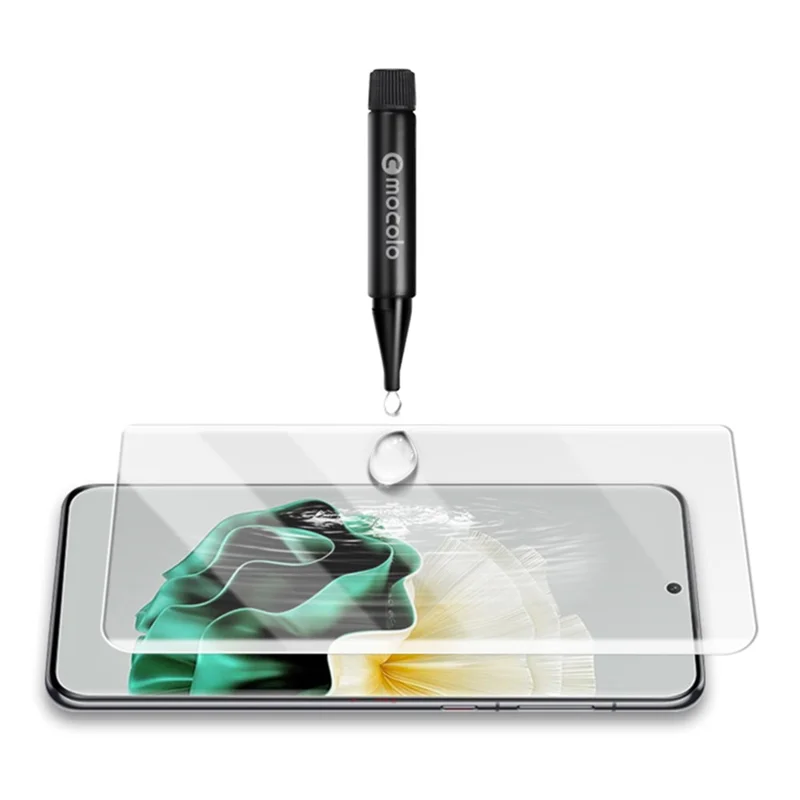 MOCOLO per Huawei P60 / P60 Pro UV Liquid Screen Protector 3D Curved Tempered Glass Clear Film