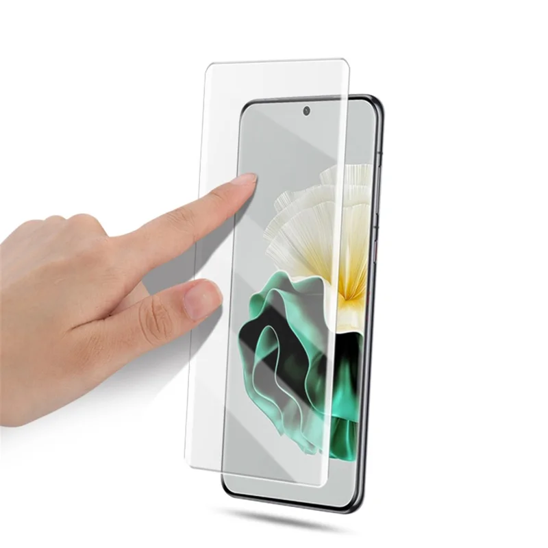 MOCOLO per Huawei P60 / P60 Pro UV Liquid Screen Protector 3D Curved Tempered Glass Clear Film