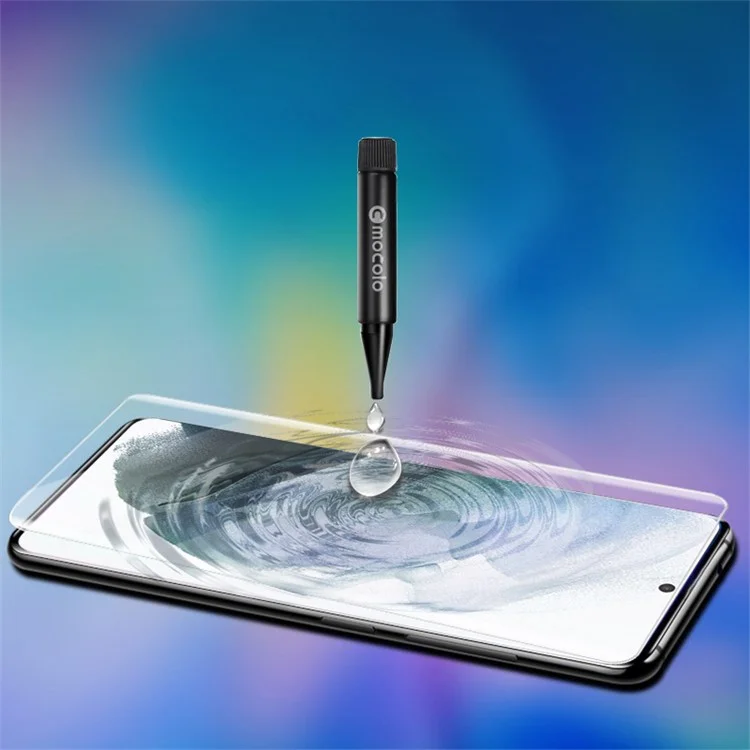 MOCOLO For Samsung Galaxy S23 / S22 5G Tempered Glass Phone Full Screen Protector 3D Curved UV Liquid HD Film