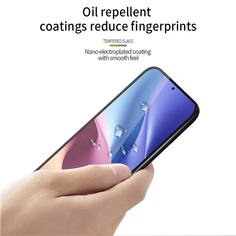 PINWUYO JK 3D Curved Tempered Glass Film-2 for Huawei nova 11 / nova 12s 4G / nova 12 Lite 4G Full Glue Screen Protector