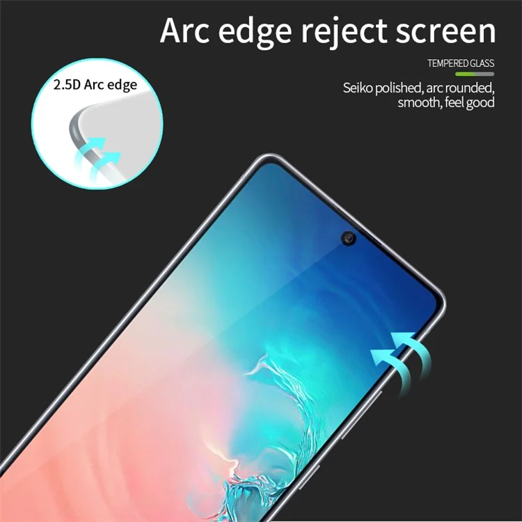 PINWUYO JK Tempered Glass Film Series-2 pour Google Pixel Fold Couverture complète Verre haute teneur en aluminium-silicium Film de protection d'écran anti-poussière