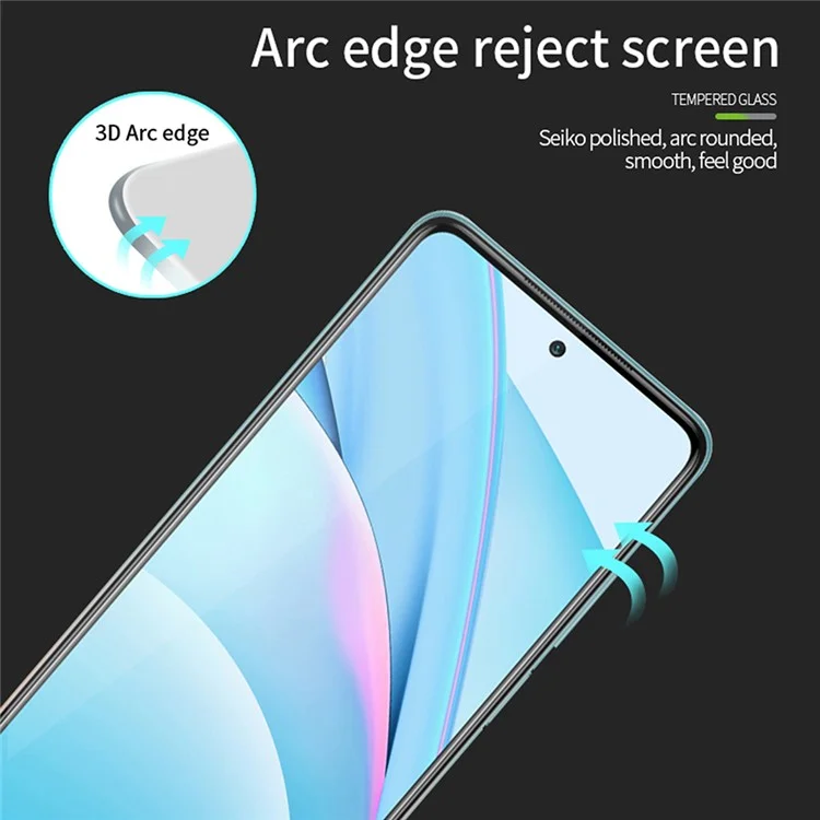 PINWUYO JK 3D Curved Tempered Glass Film-2 for Google Pixel Fold High Aluminum-silicon Glass Eexplosion-proof Screen Protector