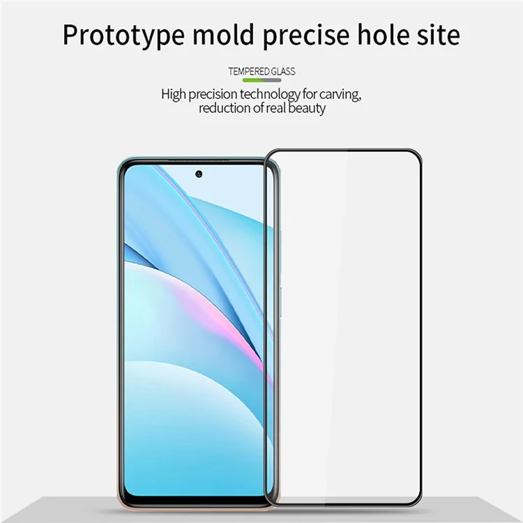 PINWUYO JK 3D Curved Tempered Glass Film-2 for Google Pixel Fold High Aluminum-silicon Glass Eexplosion-proof Screen Protector