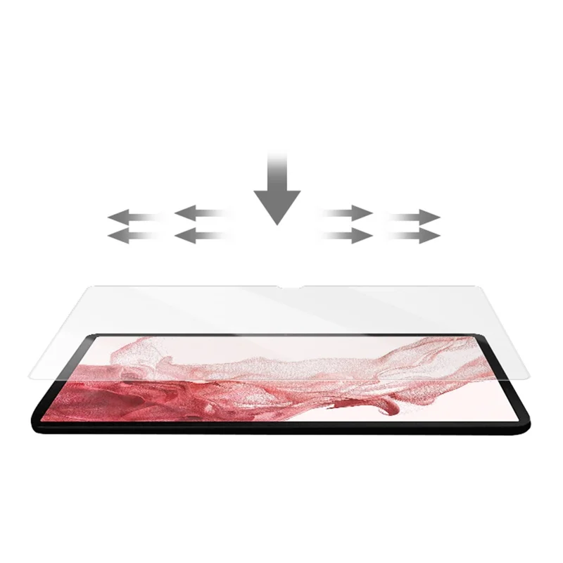 MOCOLO For Samsung Galaxy Tab S9+ / S8+ / S7 FE Screen Protector Full Cover Tempered Glass HD Clear Film