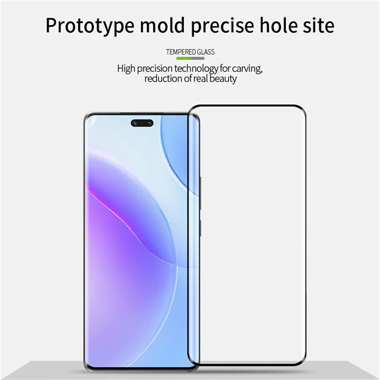 Película de vidrio templado curvo 3D PINWUYO para Xiaomi Civi 3 5G Hot Bending Full Glue HD Clear Phone Screen Protector