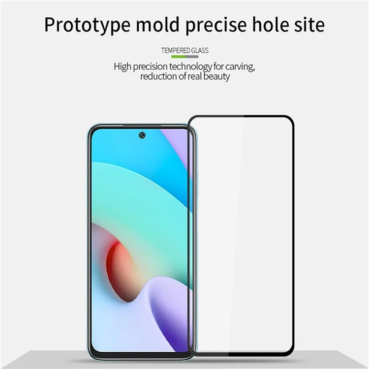 PINWUYO для Xiaomi Redmi Note 12R Pro 5G JK Tempered Glass Film Series-2 Full Cover High Aluminum-silicon Glass Phone Screen Protector
