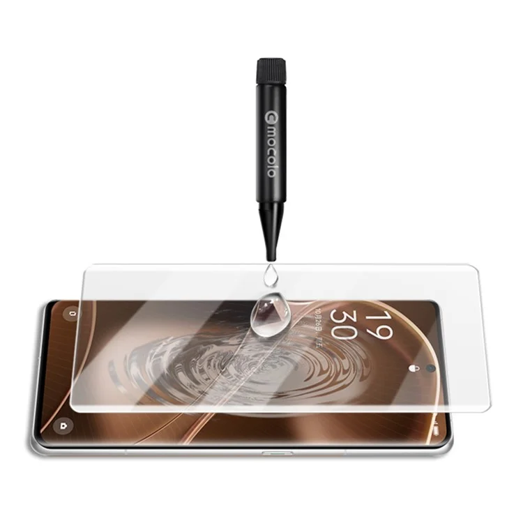 MOCOLO Pour Oppo Find X6 Pro Téléphone Protecteur d'écran plein écran 3D Curved UV Liquid Tempered Glass Film