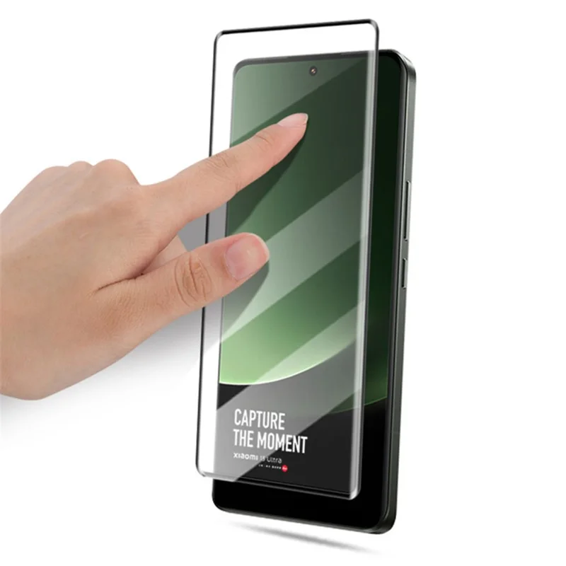 MOCOLO For Xiaomi 13 Ultra Full Coverage Screen Protector 3D Curved Full Glue Tempered Glass Film - Black