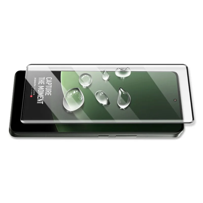 MOCOLO For Xiaomi 13 Ultra Full Coverage Screen Protector 3D Curved Full Glue Tempered Glass Film - Black