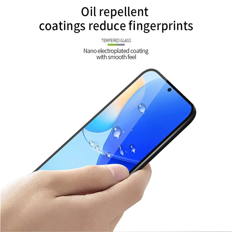 PINWUYO para vivo iQOO 11S 5G JK Tempered Glass Film Series-2 Clear High Aluminum-silicon Glass Full Screen Protector