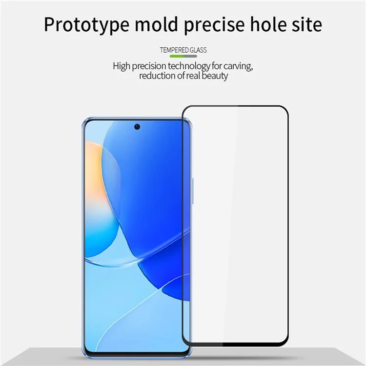 PINWUYO para vivo iQOO 11S 5G JK Tempered Glass Film Series-2 Clear High Aluminum-silicon Glass Full Screen Protector