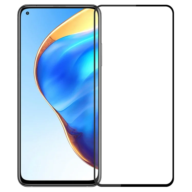 PINWUYO per Realme Narzo 60 5G JK Tempered Glass Film Series-2 Full Cover High Aluminum-silicon Glass Screen Protector