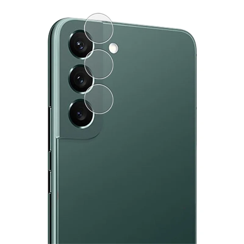 MOCOLO For Samsung Galaxy S23 9H Tempered Glass Anti-Explosion HD Back Camera Lens Protector Set - Transparent