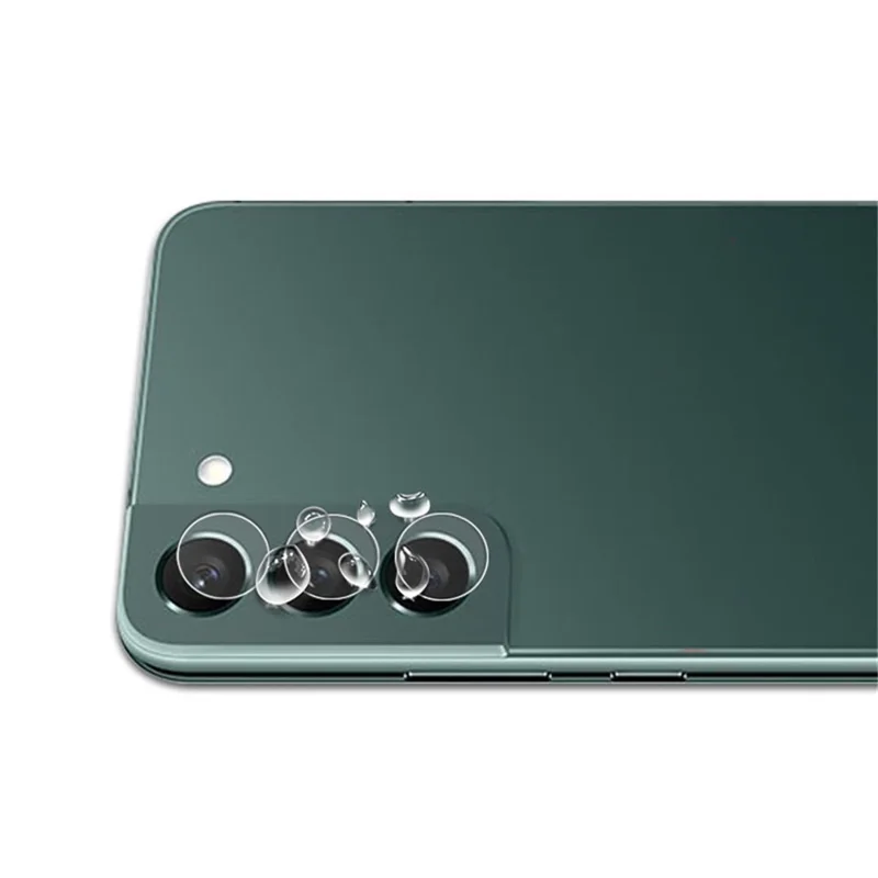 MOCOLO For Samsung Galaxy S23 9H Tempered Glass Anti-Explosion HD Back Camera Lens Protector Set - Transparent