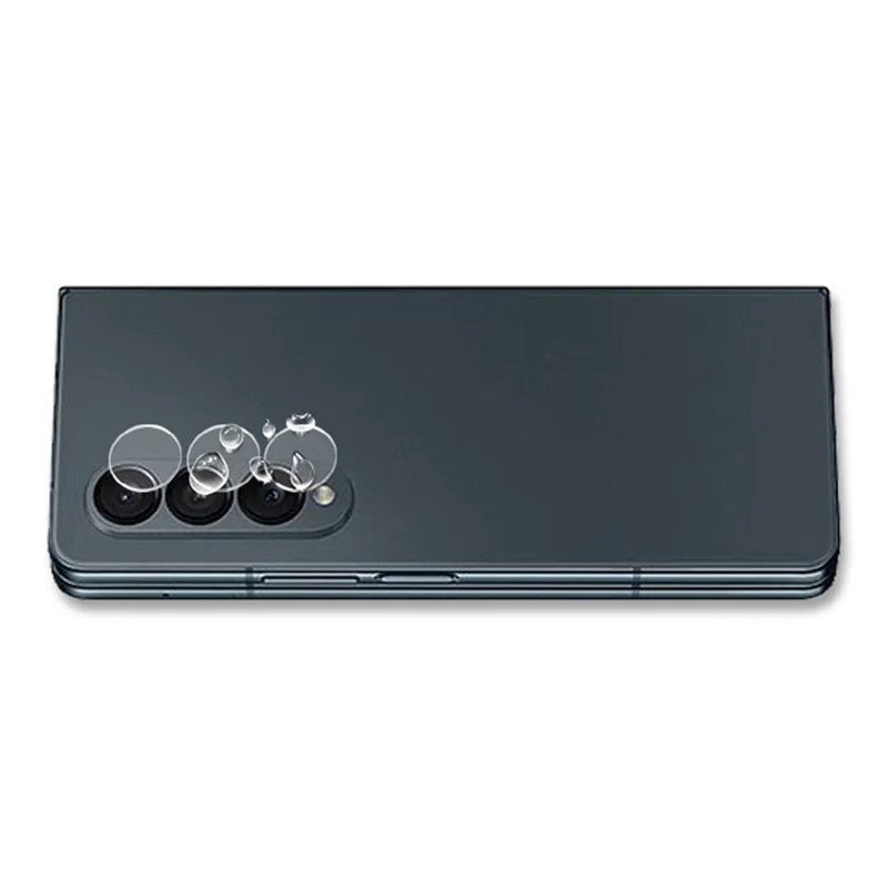 MOCOLO Anti-Scratch Lens Film Set for Samsung Galaxy Z Fold4 5G , 9H Tempered Glass HD Back Camera Lens Protector - Transparent