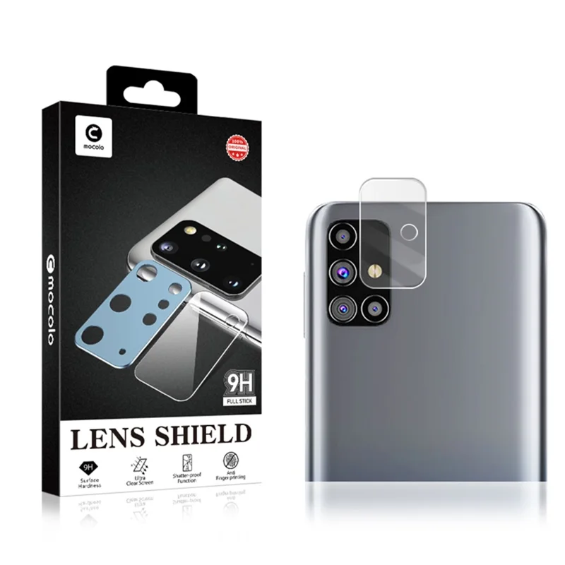 MOCOLO Lens Film для Samsung Galaxy M31s, закаленное стекло 9H с защитой от взрыва, HD-защита задней камеры - прозрачная