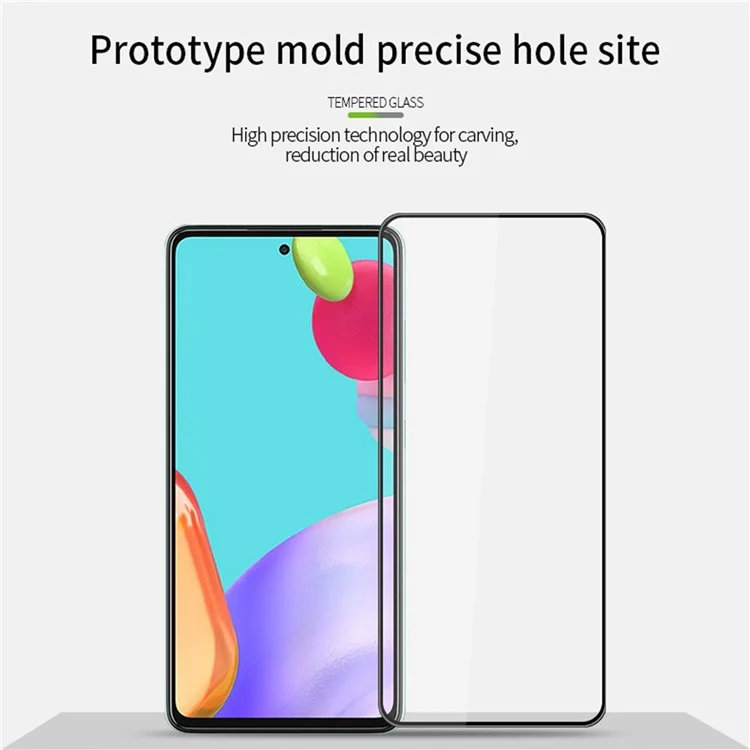 PINWUYO JK 3D Curved Tempered Glass Film-2 for Samsung Galaxy S23 FE High Aluminum-silicon Glass HD Clear Full Glue Screen Protector