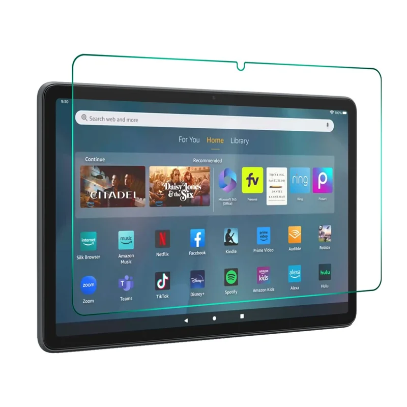 ENKAY HAT PRINCE Protezione dello schermo per tablet Amazon Fire Max 11 0,33 mm 9H 2,5D Pellicola in vetro temperato