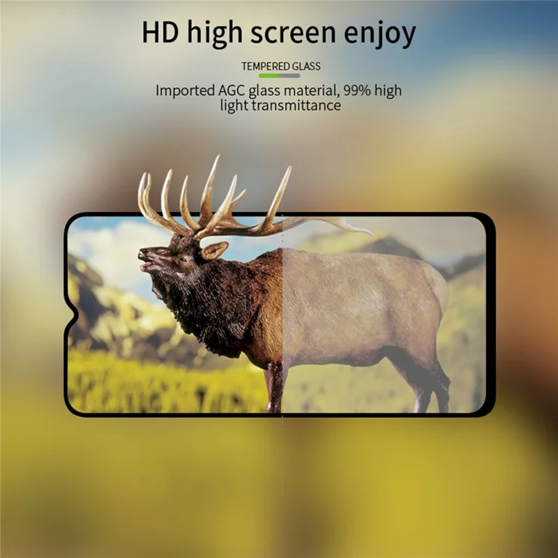 PINWUYO per vivo Y27 4G JK Tempered Glass Film Series-2 Ultra Clear Full Screen Protector High Aluminum-silicon Glass Film