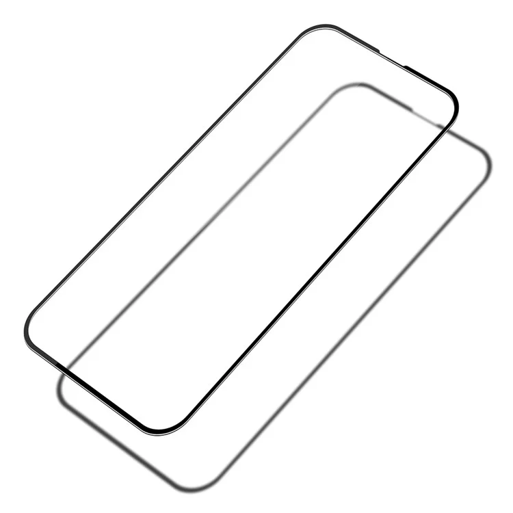 MOFI JK Tempered Glass Film Series-1 para iPhone 15 Protector de pantalla completo Pegamento completo Película de vidrio de alto aluminio-silicio