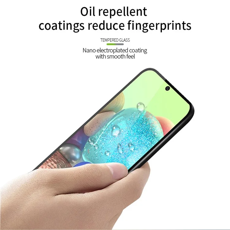 PINWUYO Para Oppo K11 5G JK Película de Vidro Temperado Série-2 Vidro de Alta Alumínio-Silício HD Clear Full Screen Protector